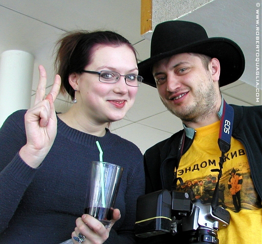 Elena Laur and Dmitry Novikov